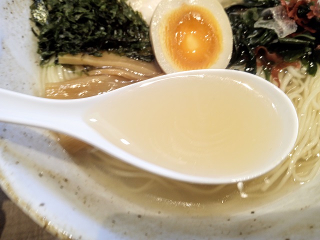 金目鯛の冷製麺スープ